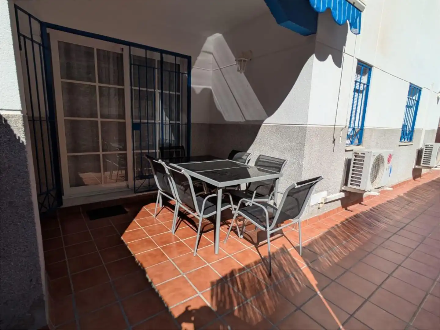 Terrace of Flat for rent in Rota  with Air Conditioner, Swimming Pool and Furnished