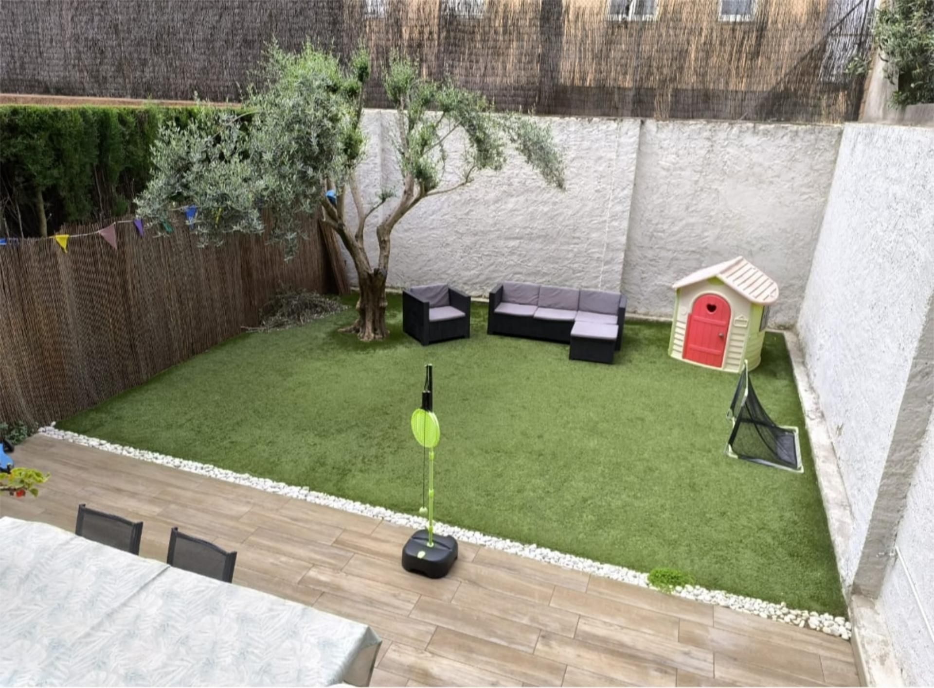 Garden of Flat to rent in Sant Quirze del Vallès  with Air Conditioner, Private garden and Parquet flooring