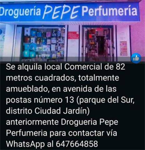 Local comercial en Alquiler en Cortijo Bazán - Los Casinis - Los Cipreses