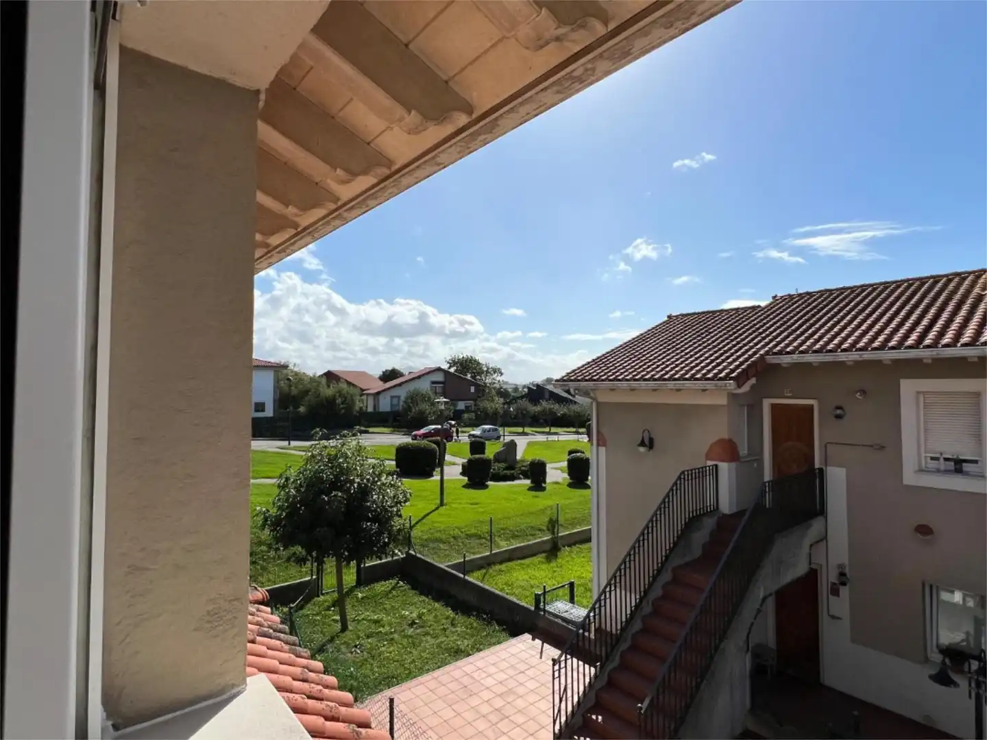 Wohnung zum Verkauf in Barrio Campo Juana, Galizano Garten von Wohnung zum Verkauf in Ribamontán al Mar mit Heizung, Privatgarten und Terrasse