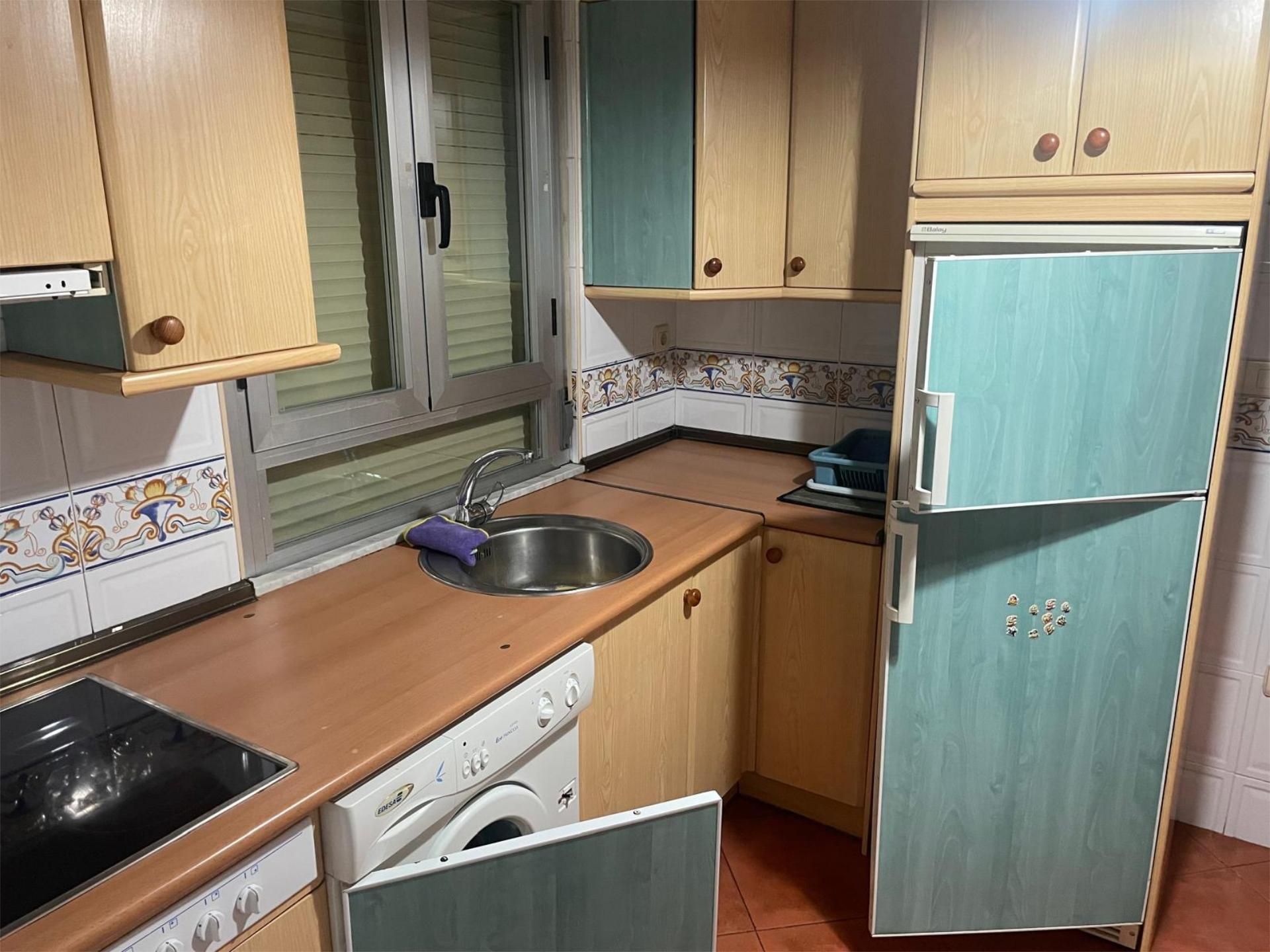 Cocina de Apartamento de alquiler en Boñar con Calefacción y Amueblado