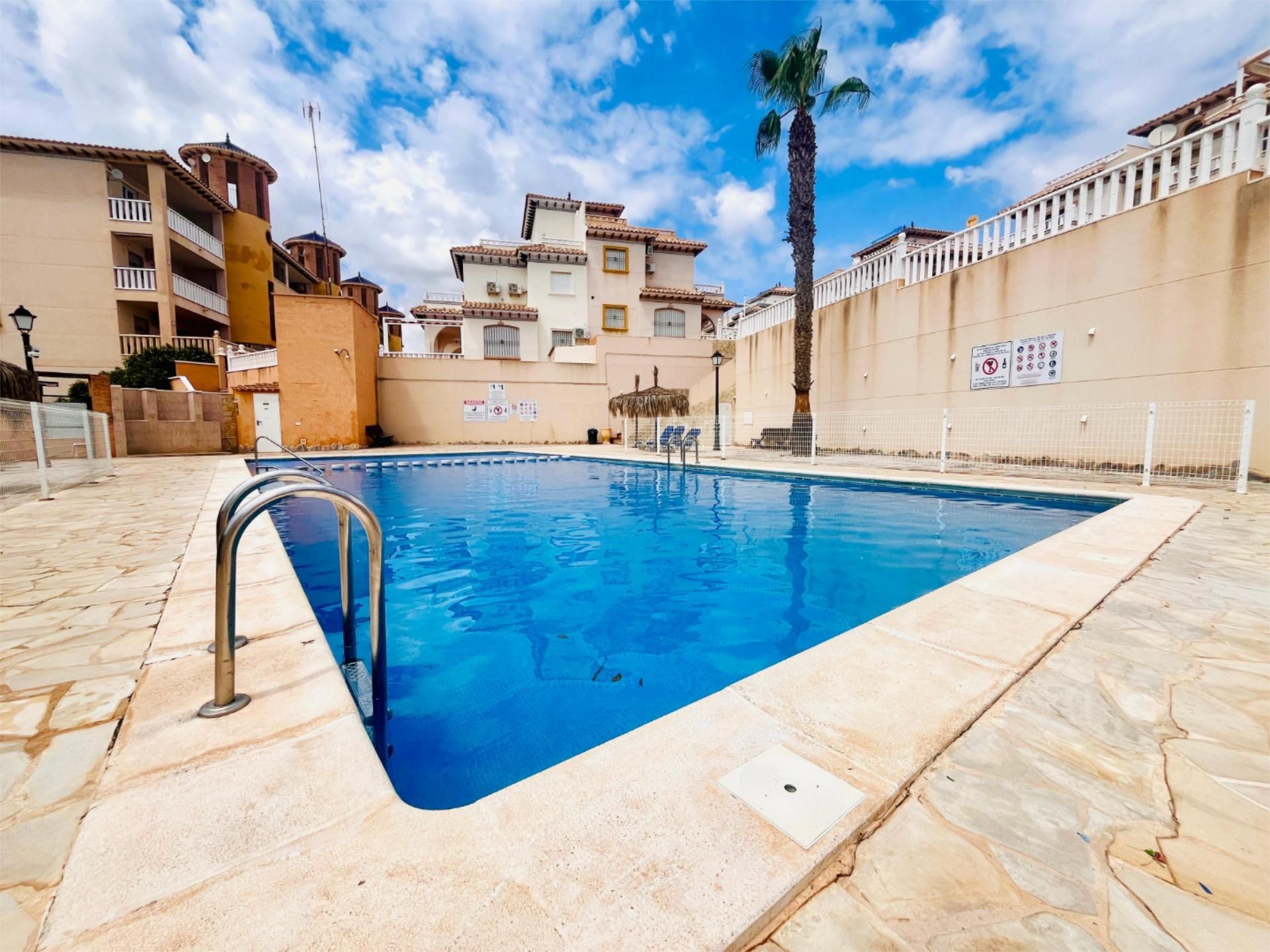 Swimming pool of Flat for sale in Orihuela  with Air Conditioner, Private garden and Terrace
