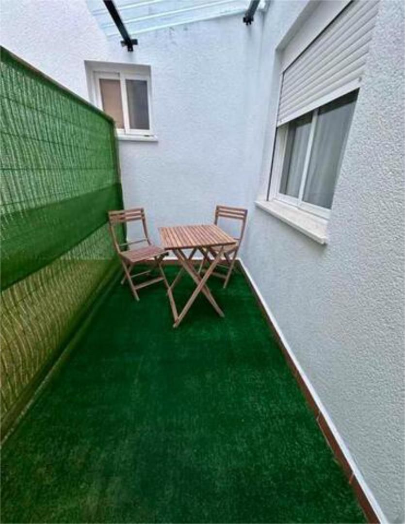 Balcony of Flat to rent in Talavera la Real  with Terrace and Furnished