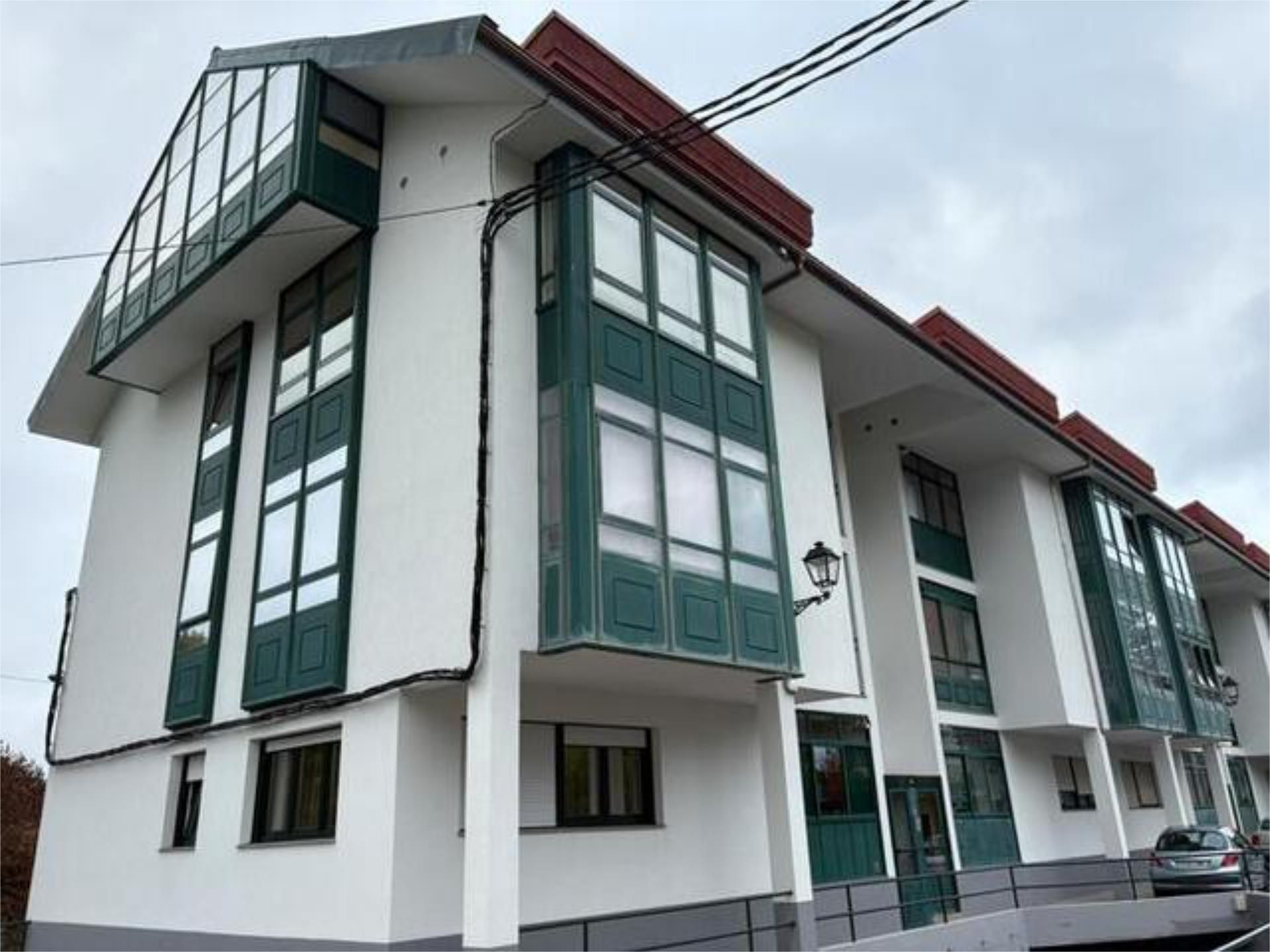 Vista exterior de Piso de alquiler en Muros con Trastero y Amueblado