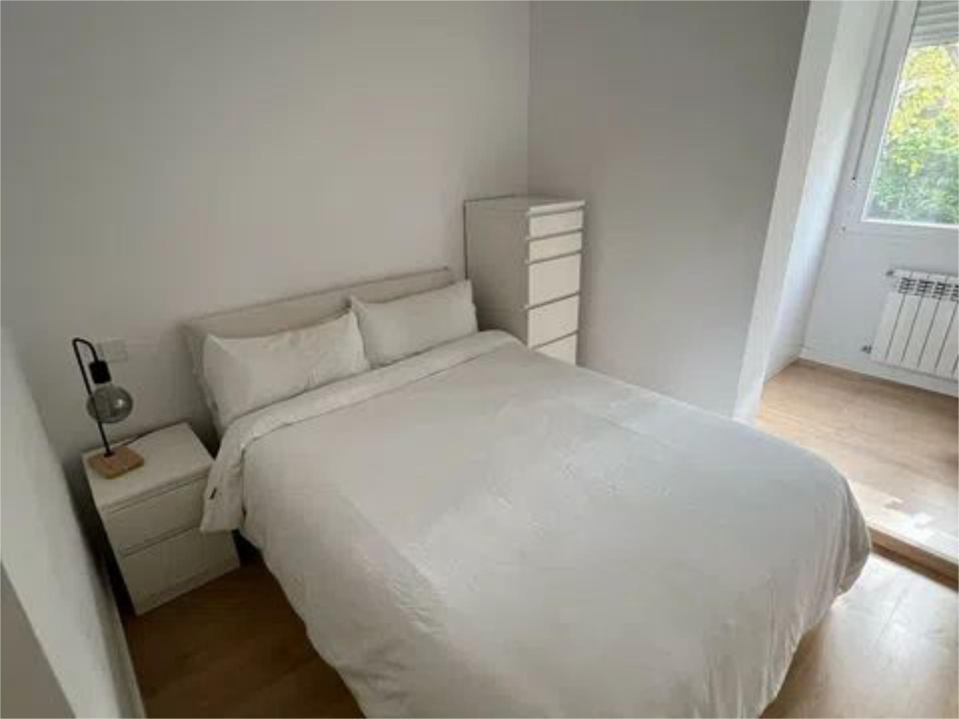 Bedroom of Flat to share in  Madrid Capital  with Air Conditioner, Heating and Parquet flooring