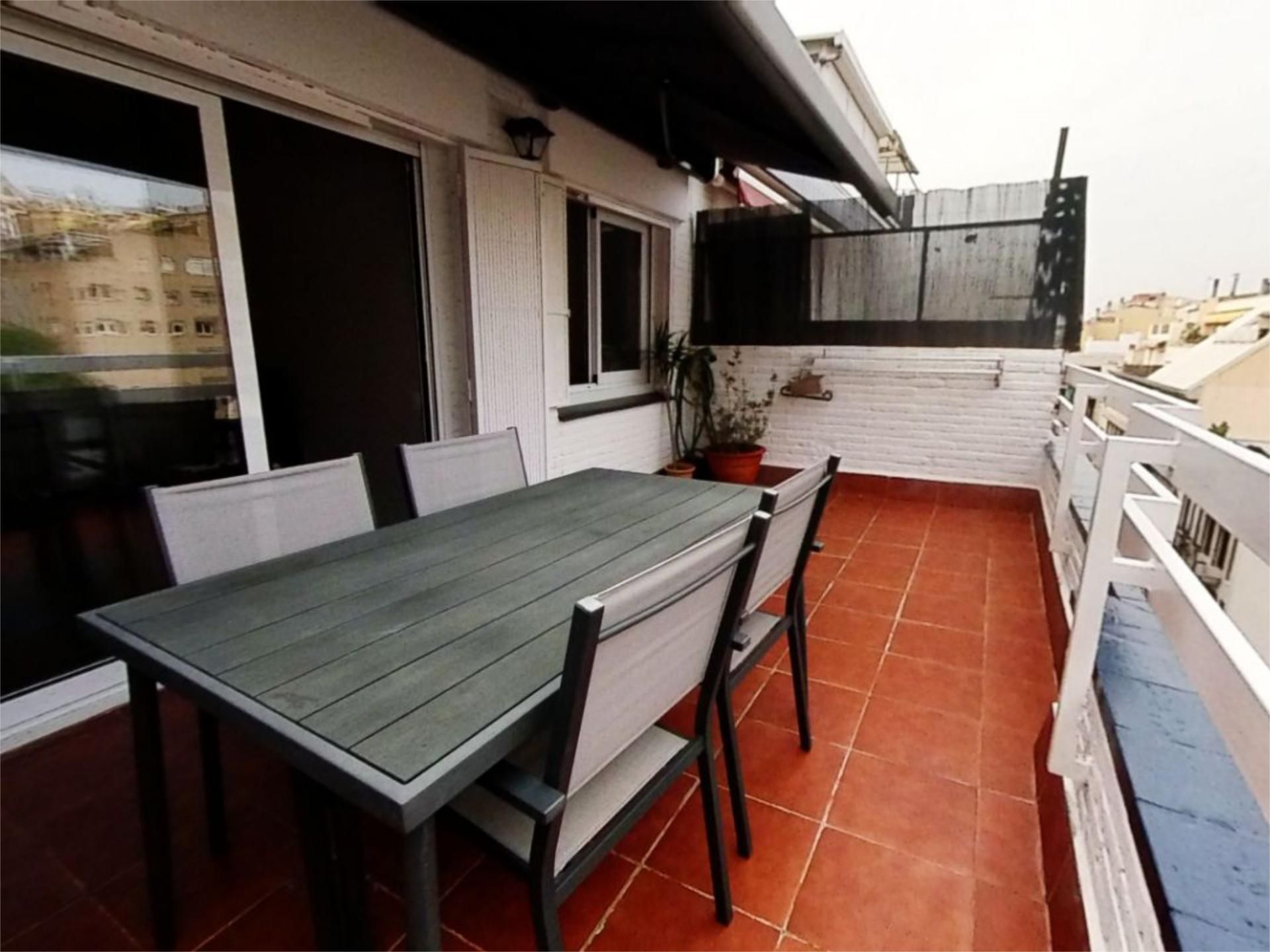 Terraza de Piso de alquiler en  Barcelona Capital con Aire acondicionado y Terraza