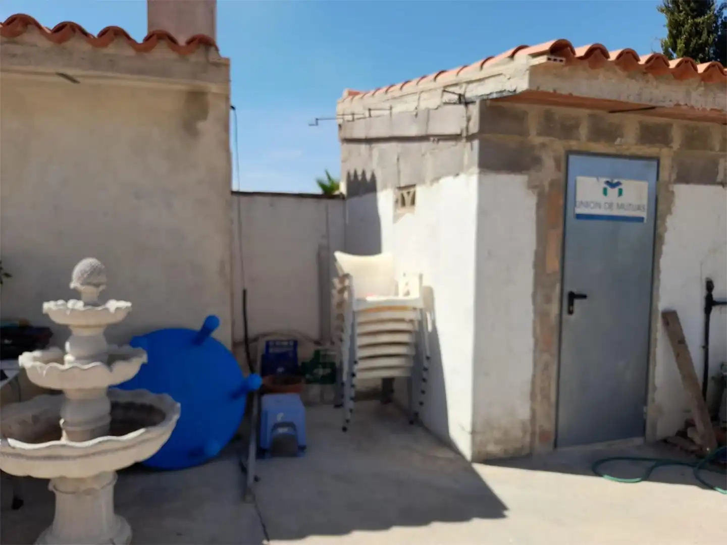 Vista exterior de Casa o chalet en venta en Alfarb con Terraza y Piscina