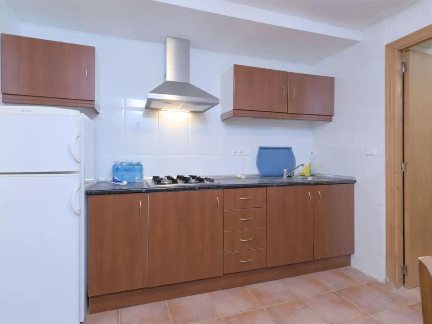 Kitchen of Apartments for share in Jijona / Xixona  with Air Conditioner and Furnished