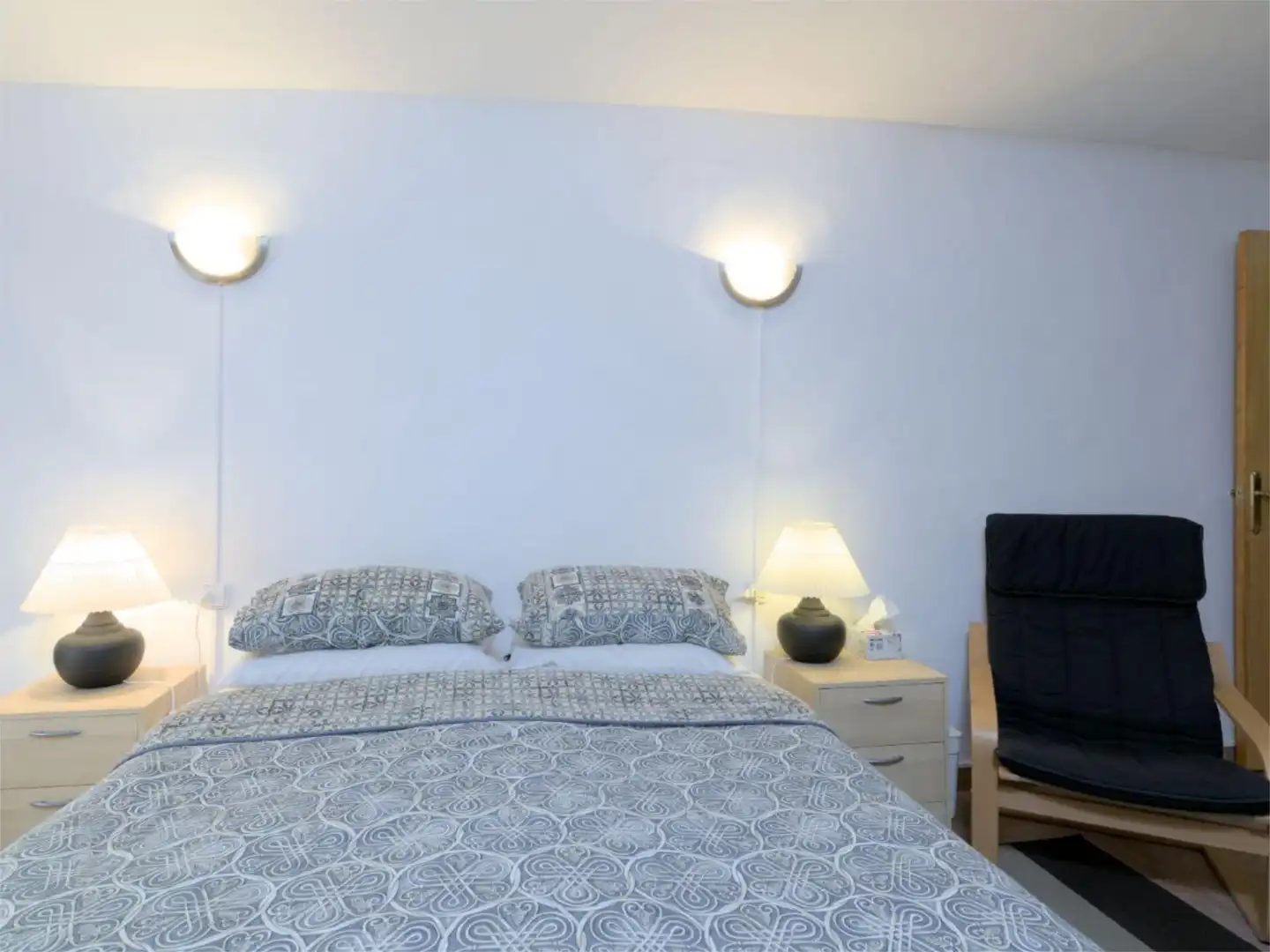 Bedroom of Apartments for share in Jijona / Xixona  with Air Conditioner and Furnished