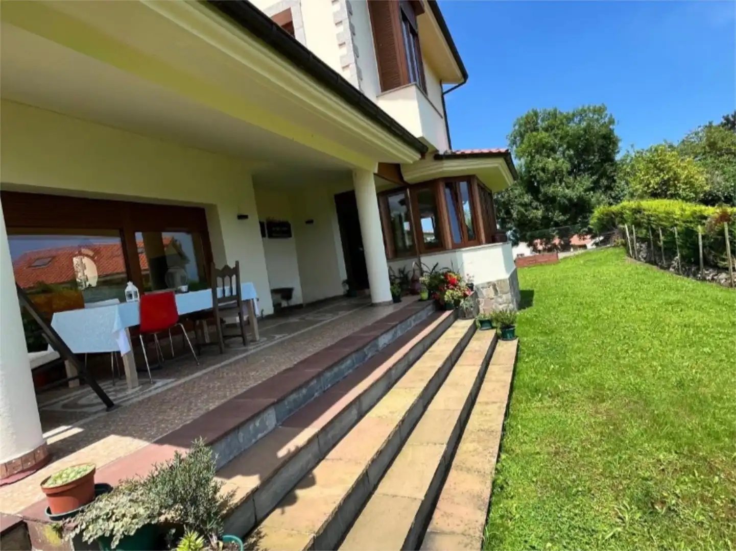 Garden of Flat for sale in Llanes  with Heating, Private garden and Parquet flooring
