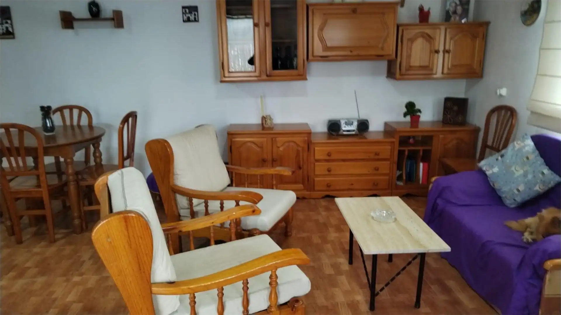 Finca rústica en venta en Carrer de Sant Pere, 1, Les Borges Blanques Sala de estar de Finca rústica en venta en Les Borges Blanques con Jardín privado, Terraza y Amueblado