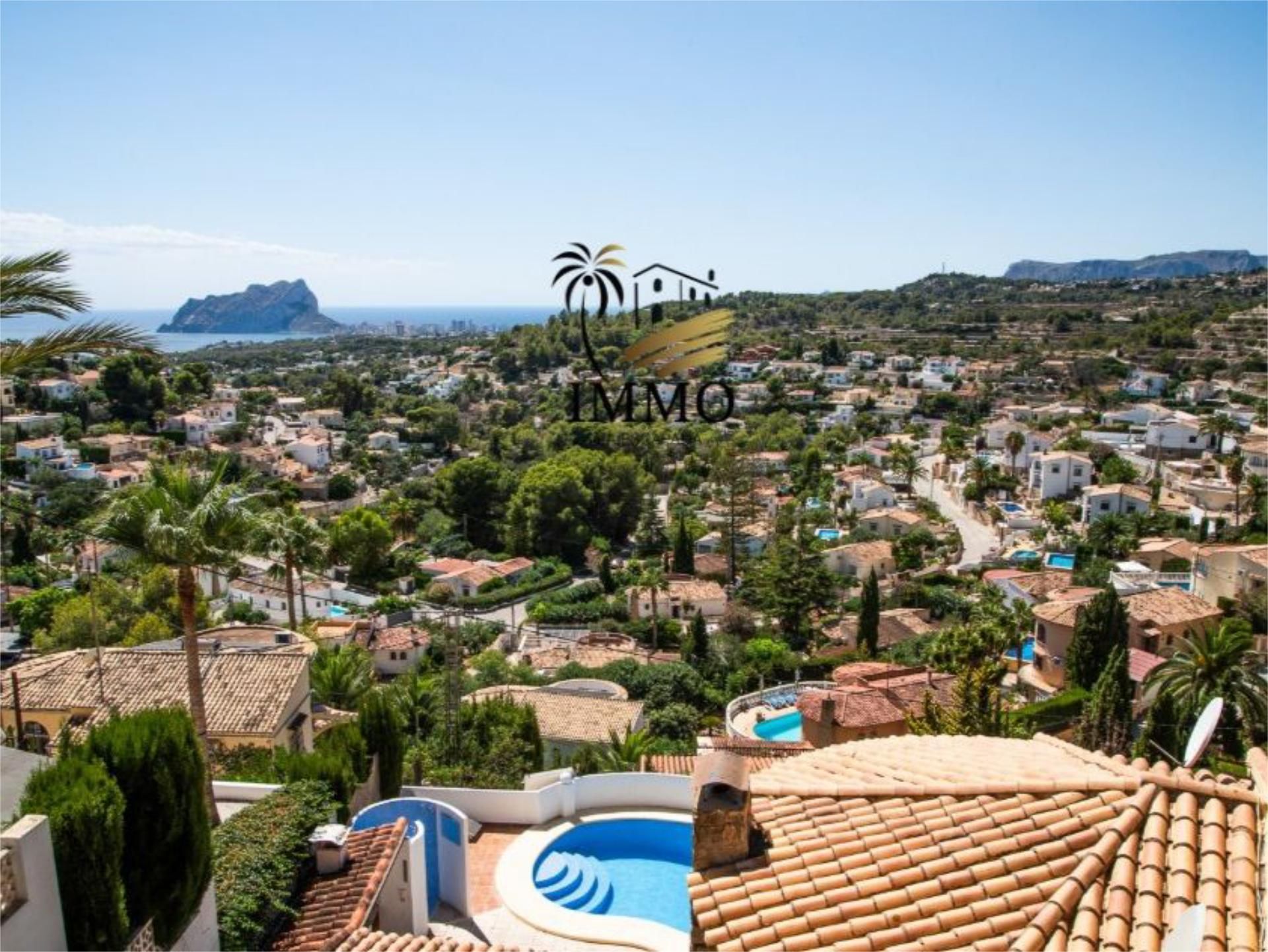 Vista exterior de Casa o chalet en venta en Benissa con Terraza, Piscina y Balcón