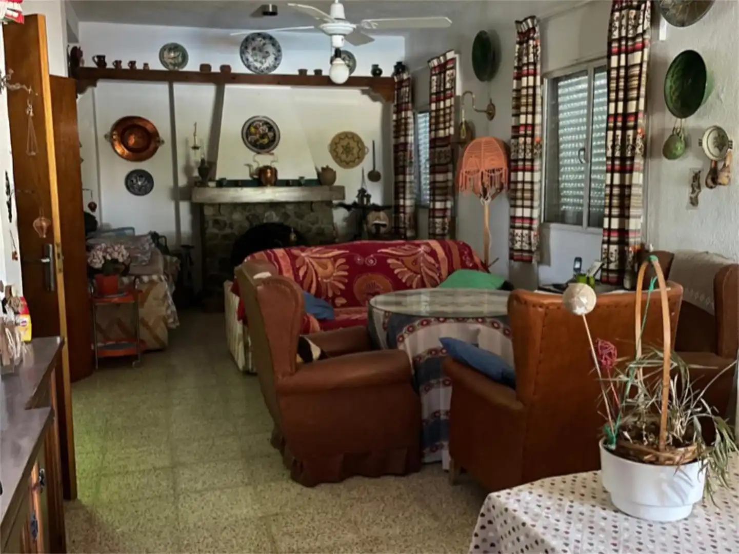 Sala de estar de Casa o chalet en venta en Alfacar con Terraza y Piscina
