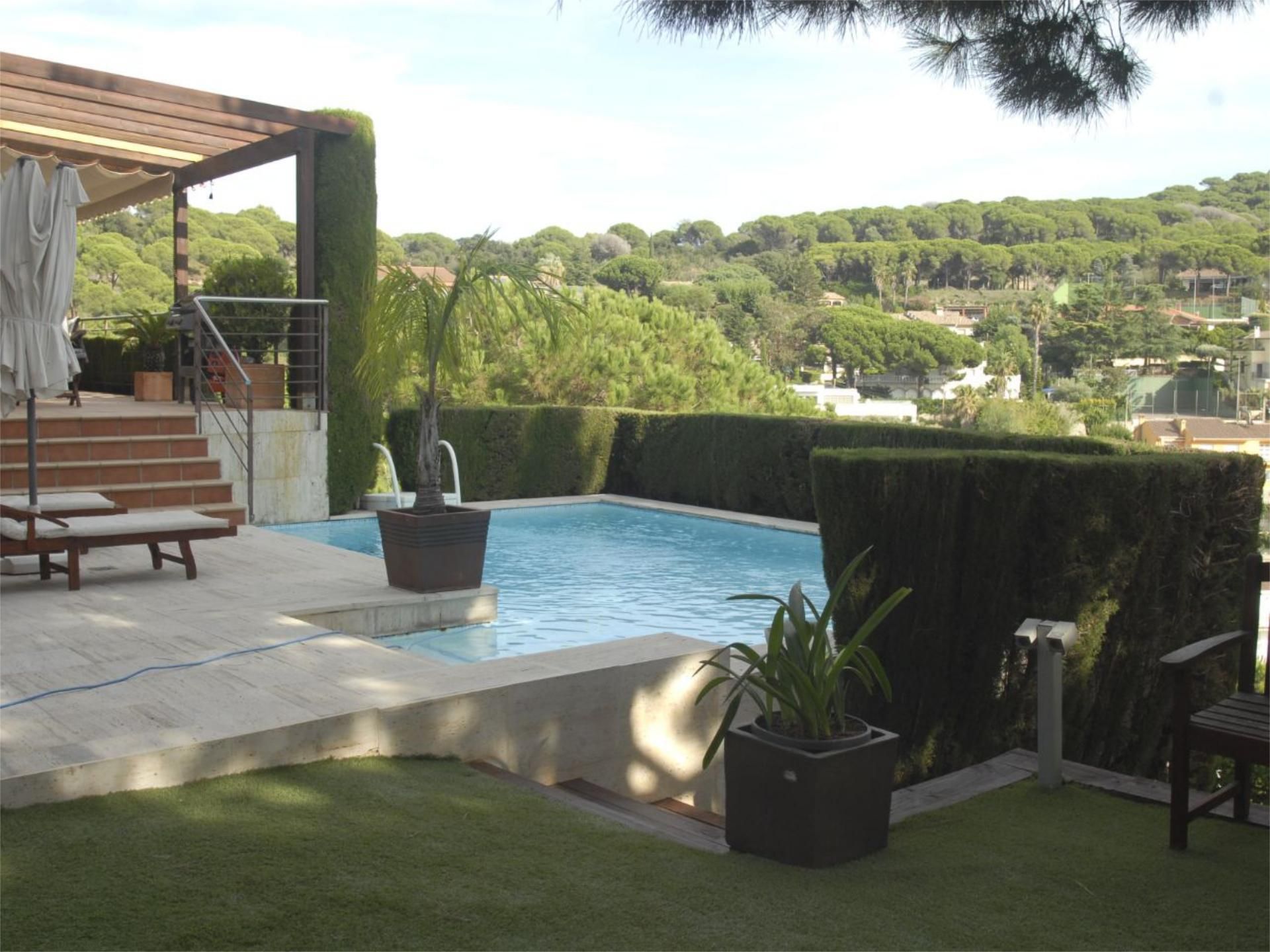 Swimming pool of Flat for sale in Cabrils  with Heating, Private garden and Terrace