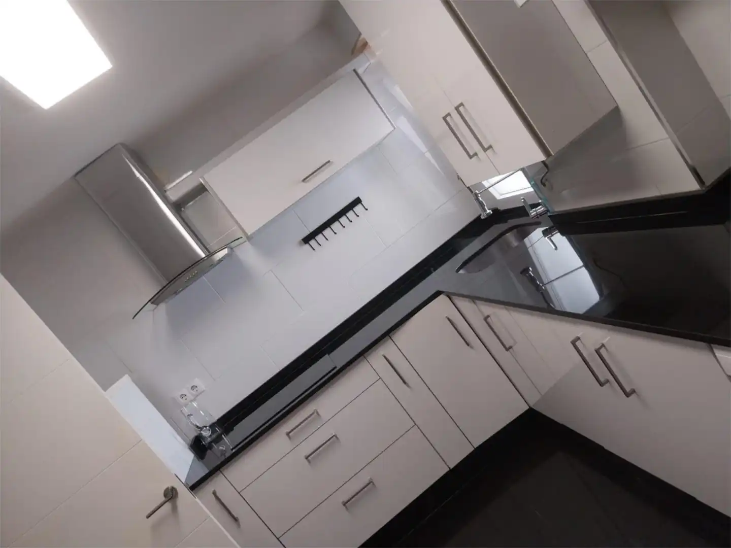Küche von Wohnung zur untervermieten in Ponferrada mit Heizung, Parkett und Abstellraum