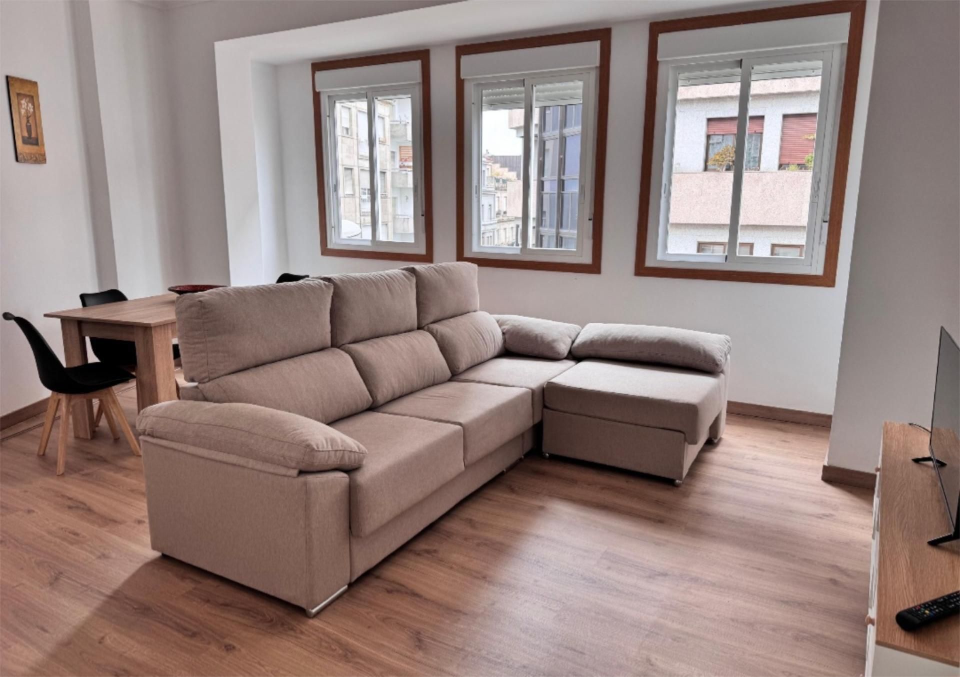 Sala de estar de Piso de alquiler en Ourense Capital 