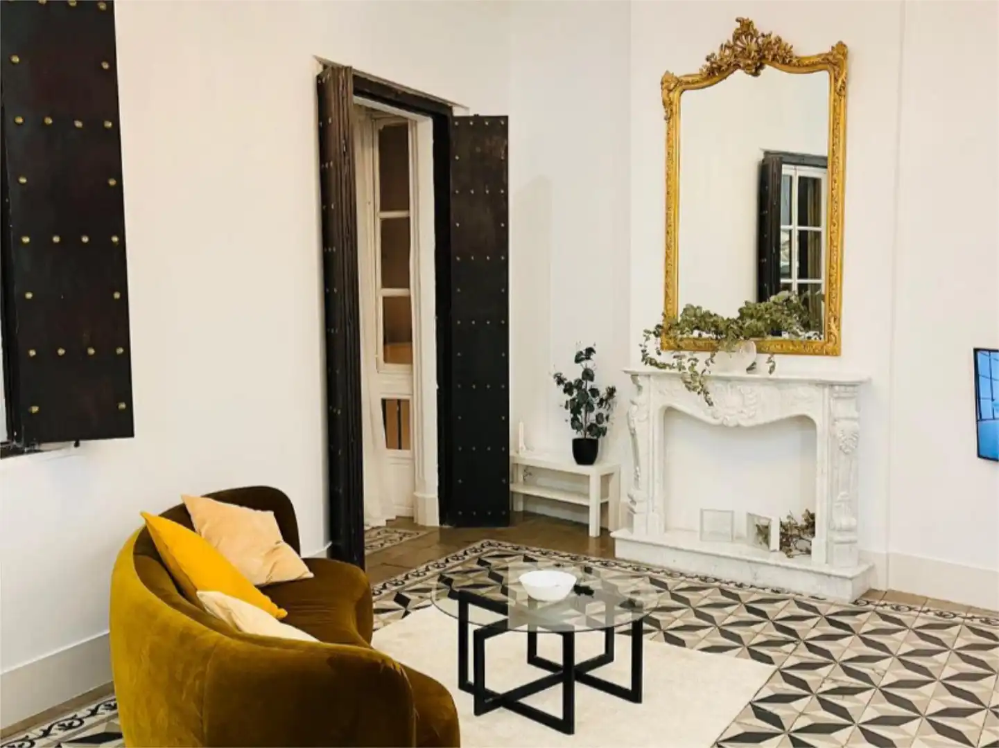 Pis de lloguer a Calle Sacramento, 16, Centro Histórico Sala d'estar de Pis de lloguer en Cádiz amb Aire condicionat, Calefacció i Terrassa