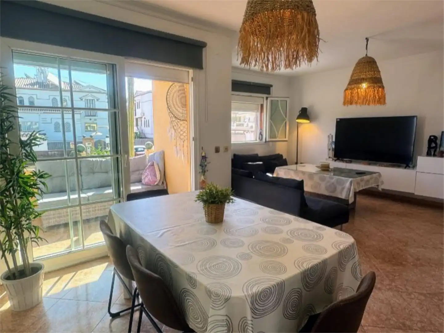 Wohnung zum Verkauf in Calle Andrés Segovia, 6, Capellanía - Retamar Esszimmer von Wohnung zum Verkauf in Alhaurín de la Torre mit Klimaanlage, Heizung und Privatgarten