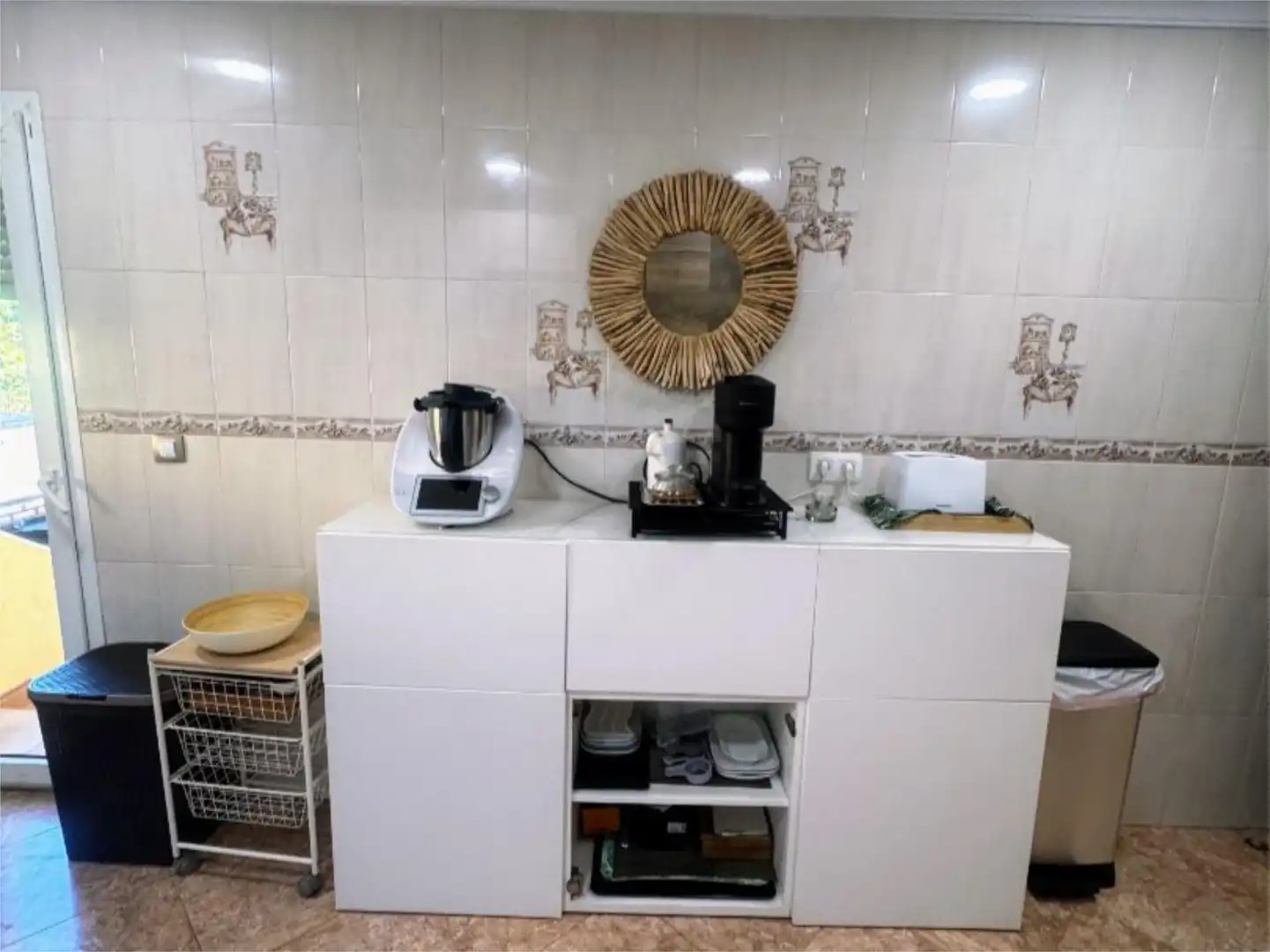 Wohnung zum Verkauf in Calle Andrés Segovia, 6, Capellanía - Retamar Küche von Wohnung zum Verkauf in Alhaurín de la Torre mit Klimaanlage, Heizung und Privatgarten