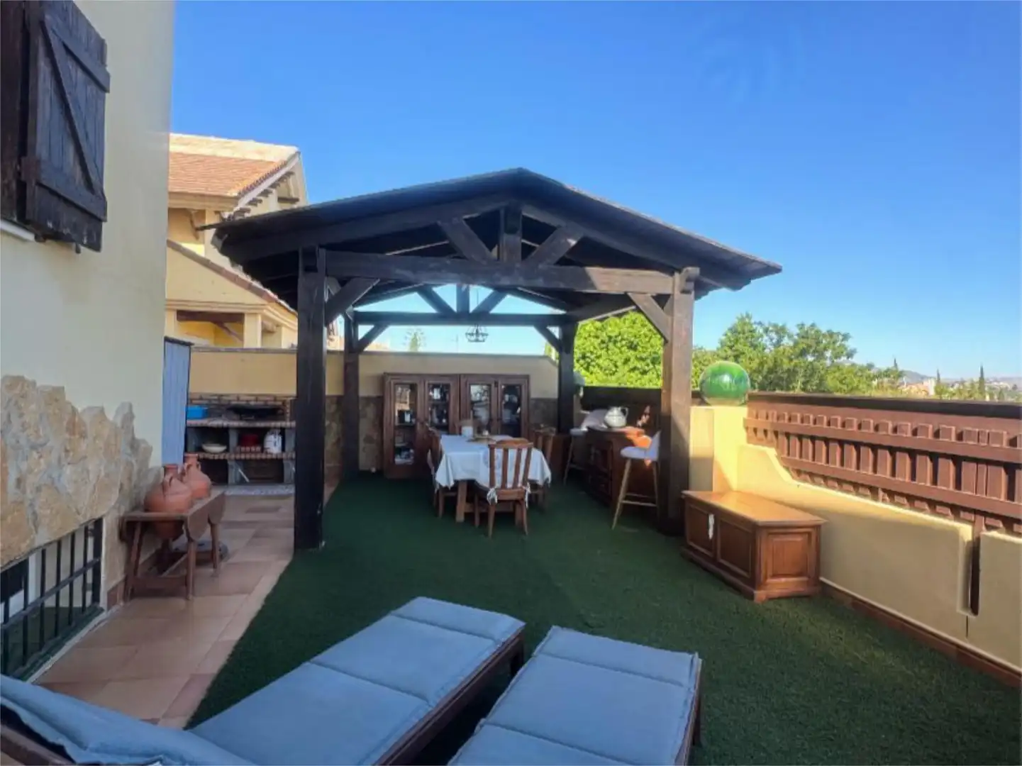 Wohnung zum Verkauf in Calle Andrés Segovia, 6, Capellanía - Retamar Terrasse von Wohnung zum Verkauf in Alhaurín de la Torre mit Klimaanlage, Heizung und Privatgarten