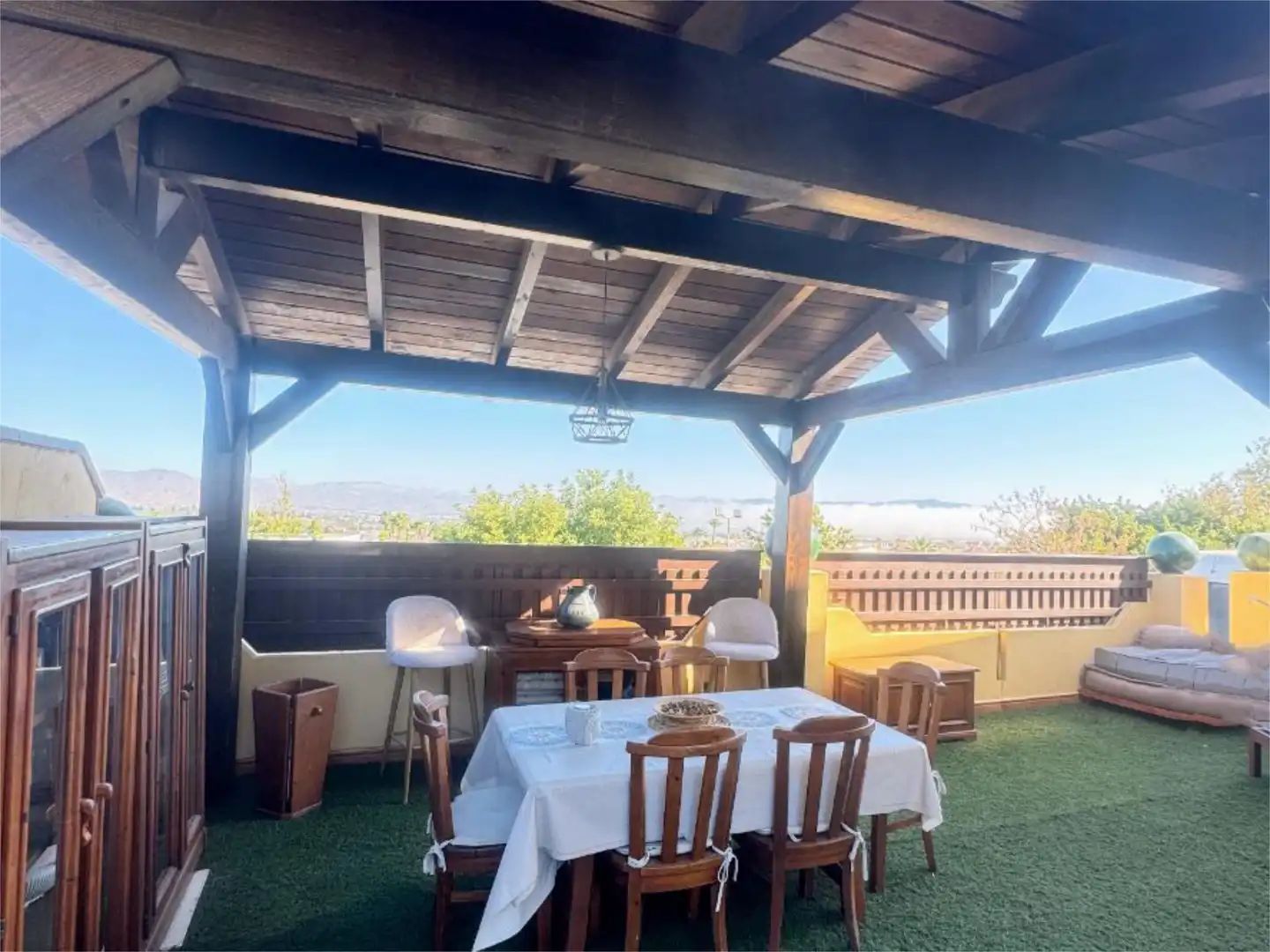Wohnung zum Verkauf in Calle Andrés Segovia, 6, Capellanía - Retamar Terrasse von Wohnung zum Verkauf in Alhaurín de la Torre mit Klimaanlage, Heizung und Privatgarten