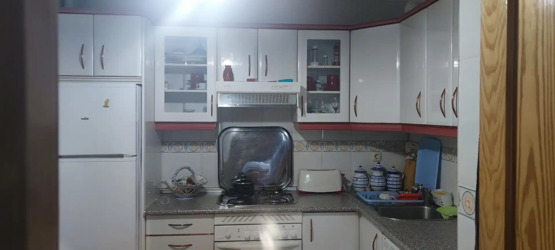 Küche von Wohnung zum Verkauf in Santa Cruz del Valle mit Möbliert, Ofen und Waschmaschine