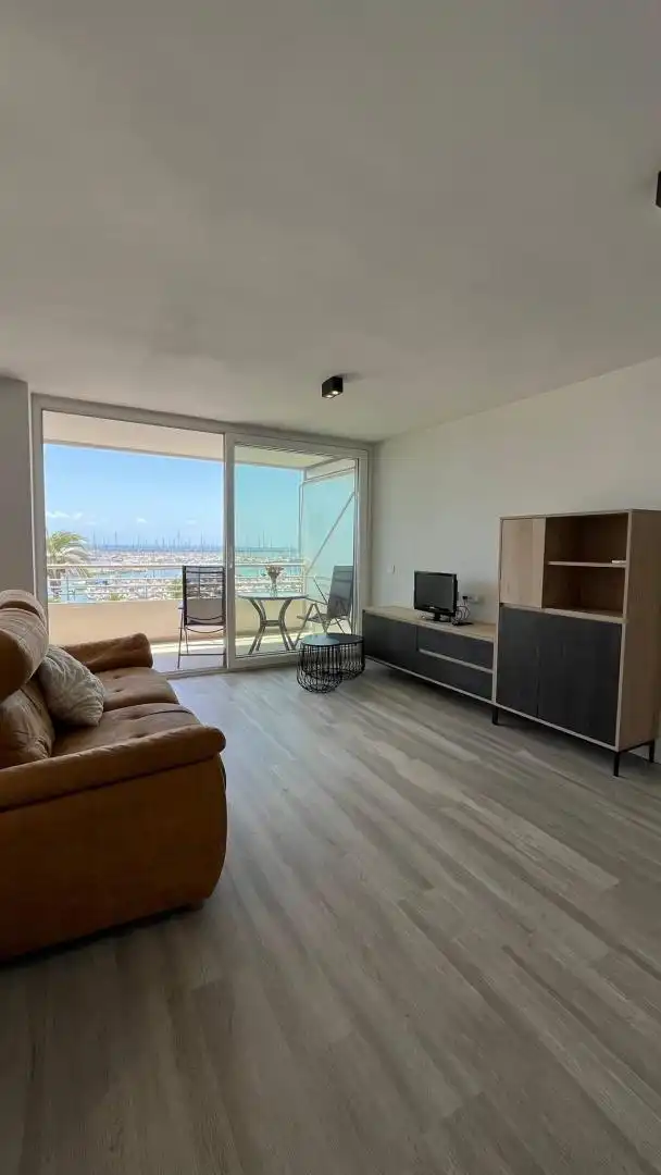Piso de alquiler en Paseo Vistalegre, 7, Centro - Muelle Pesquero Sala de estar de Piso de alquiler en Torrevieja con Aire acondicionado, Calefacción y Parquet