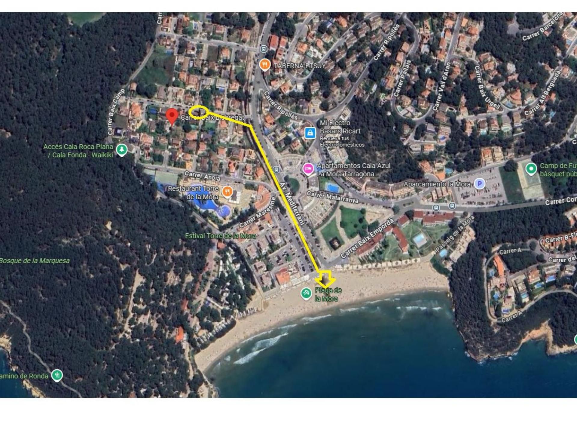 Vista exterior de Casa o xalet en venda en  Tarragona Capital amb Terrassa i Balcó