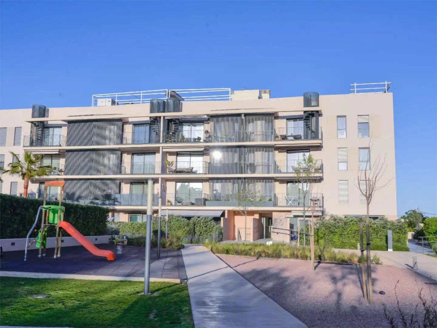 Planta baixa en venda a Carrer de Jaume Villanueva, 3, Estadi Balear Vista exterior de Planta baixa en venda en Palma de Mallorca amb Aire condicionat, Calefacció i Parquet
