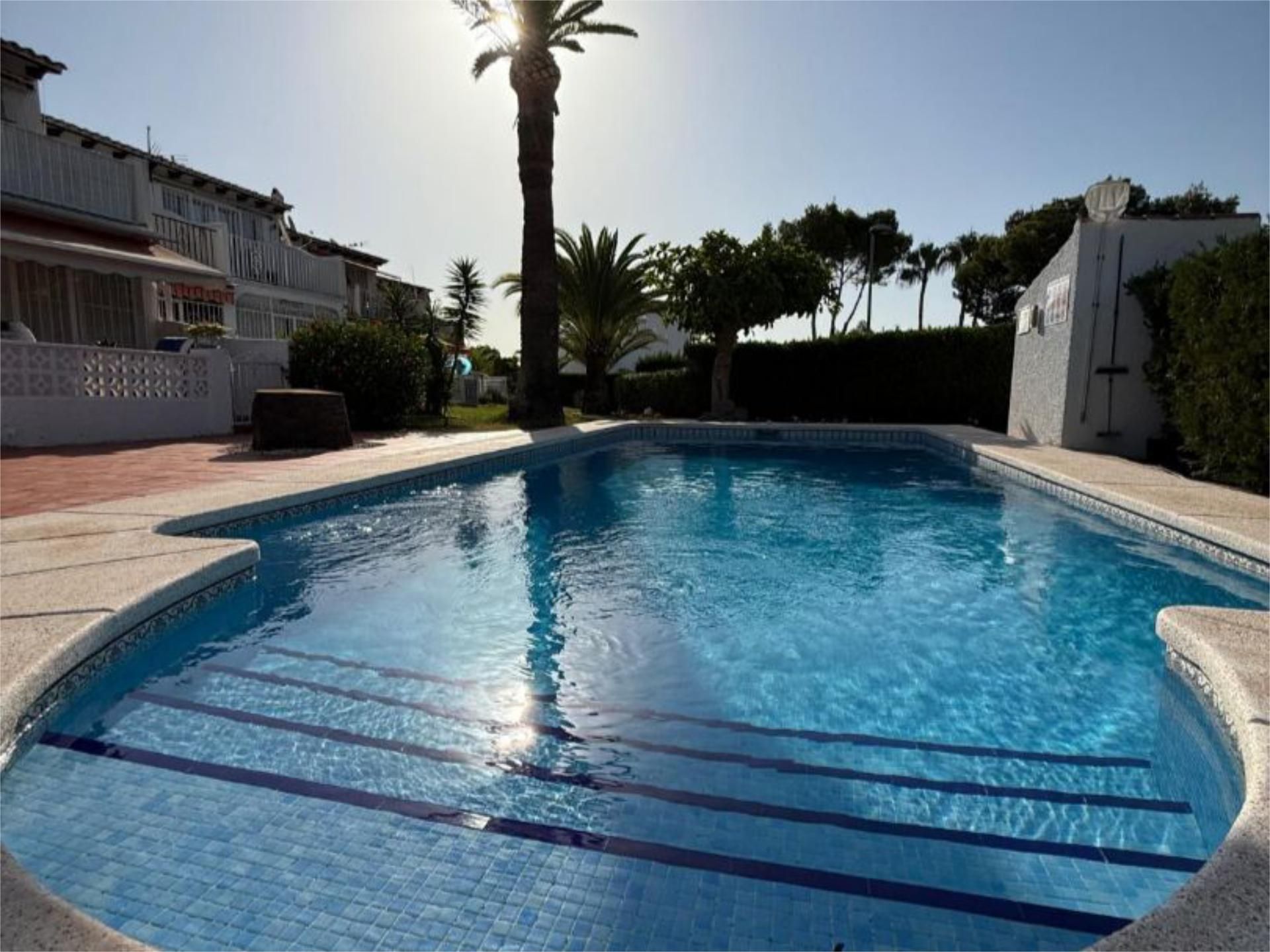 Schwimmbecken von Wohnungen miete in La Nucia mit Klimaanlage, Heizung und Parkett