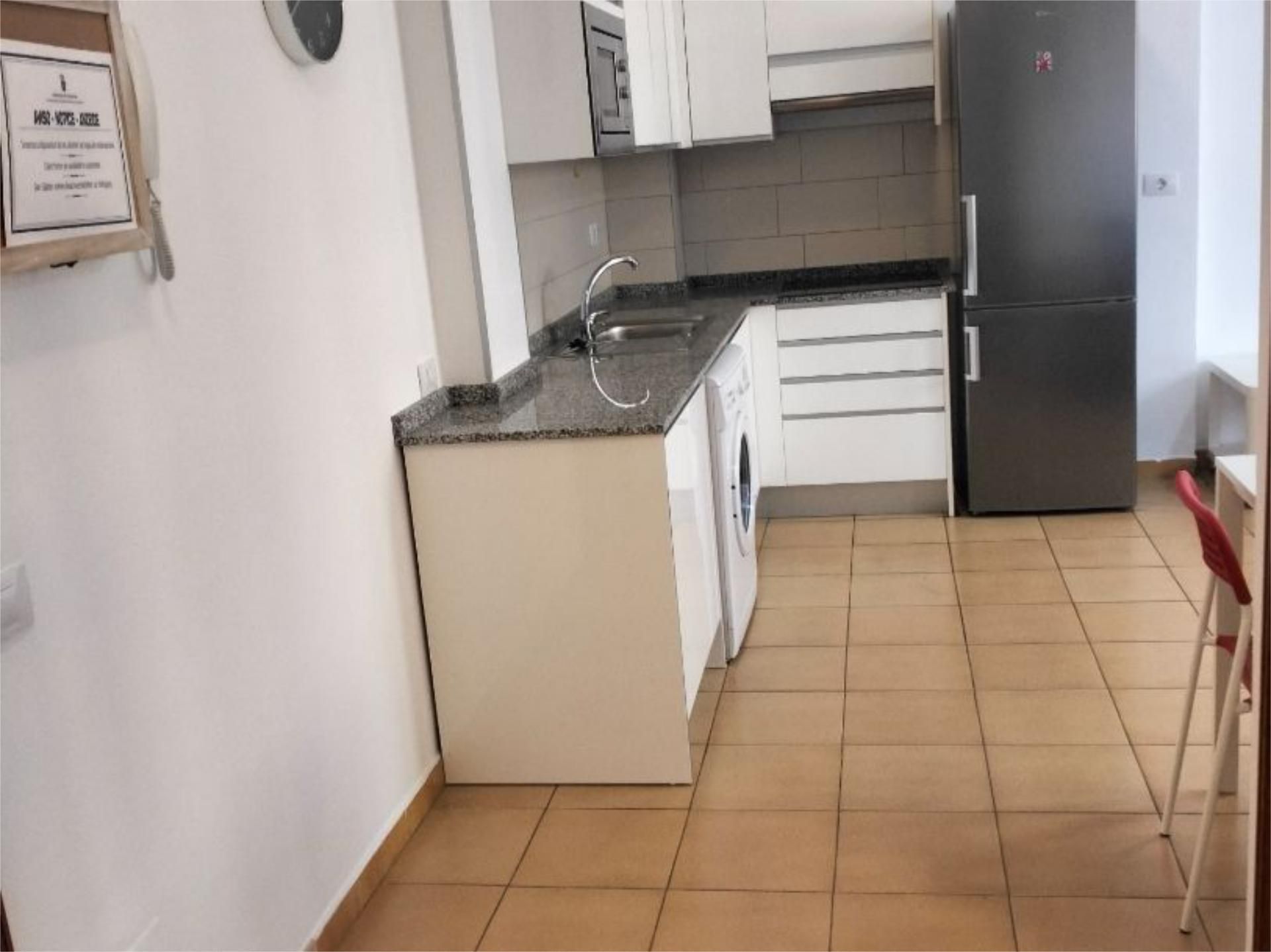 Cocina de Piso de alquiler en Las Palmas de Gran Canaria con Amueblado y Balcón