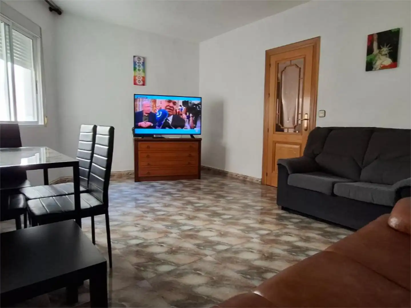 Piso en venta en Calle San Isidoro, 4, El Ranero Sala de estar de Piso en venta en Murcia con Aire acondicionado y Amueblado