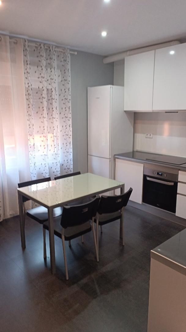 Kitchen of Flat to rent in Langreo  with Heating, Parquet flooring and Furnished