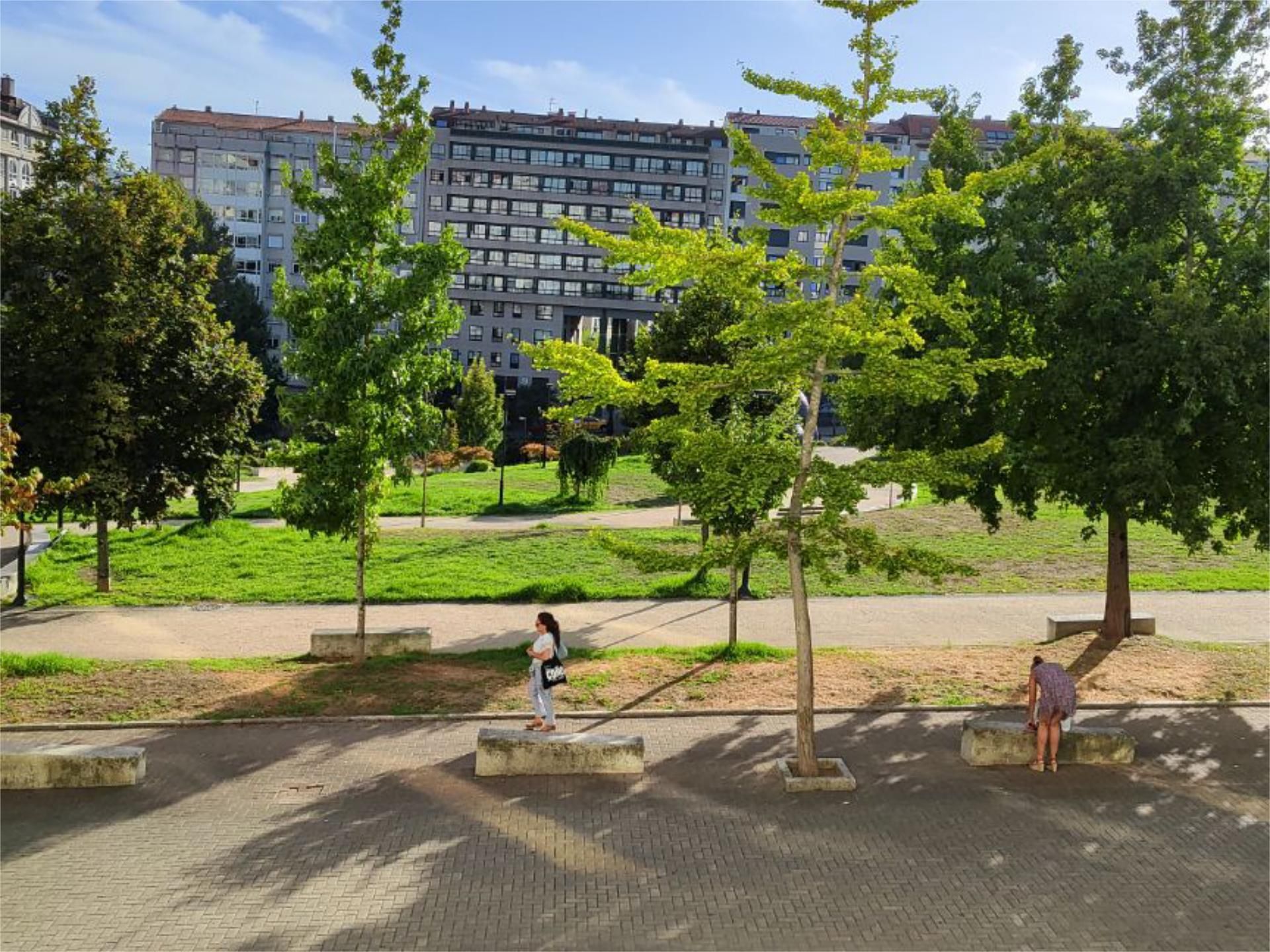 Vista exterior de Pis en venda en Vigo 
