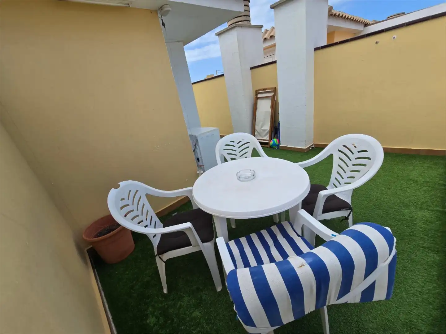 Terraza de Dúplex para compartir en Arona con Jardín privado, Terraza y Amueblado