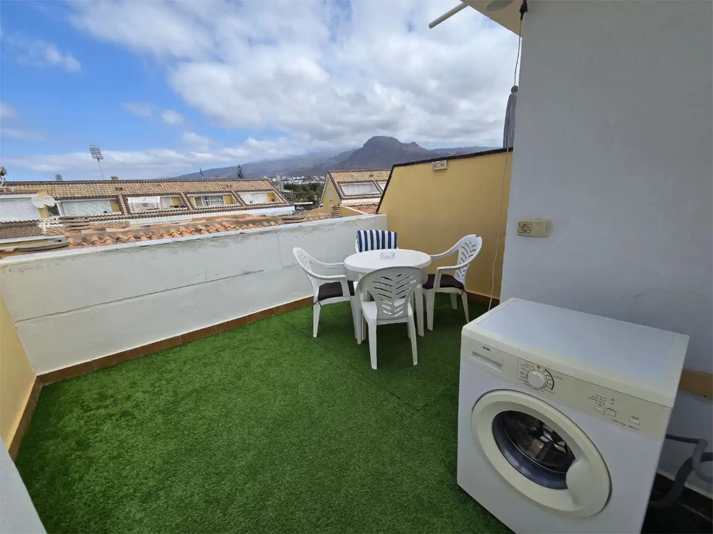 Terraza de Dúplex para compartir en Arona con Jardín privado, Terraza y Amueblado