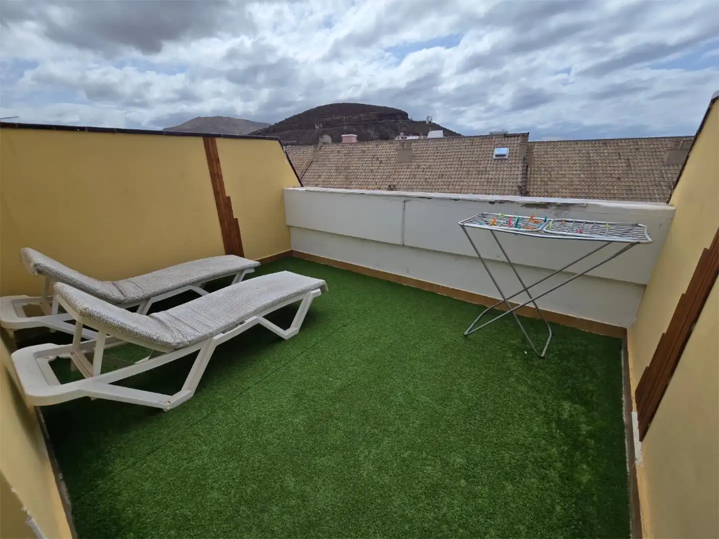 Terraza de Dúplex para compartir en Arona con Jardín privado, Terraza y Amueblado