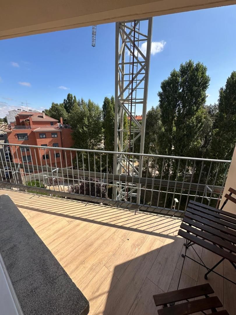 Balcony of Flat to rent in Aranda de Duero  with Heating, Terrace and Furnished