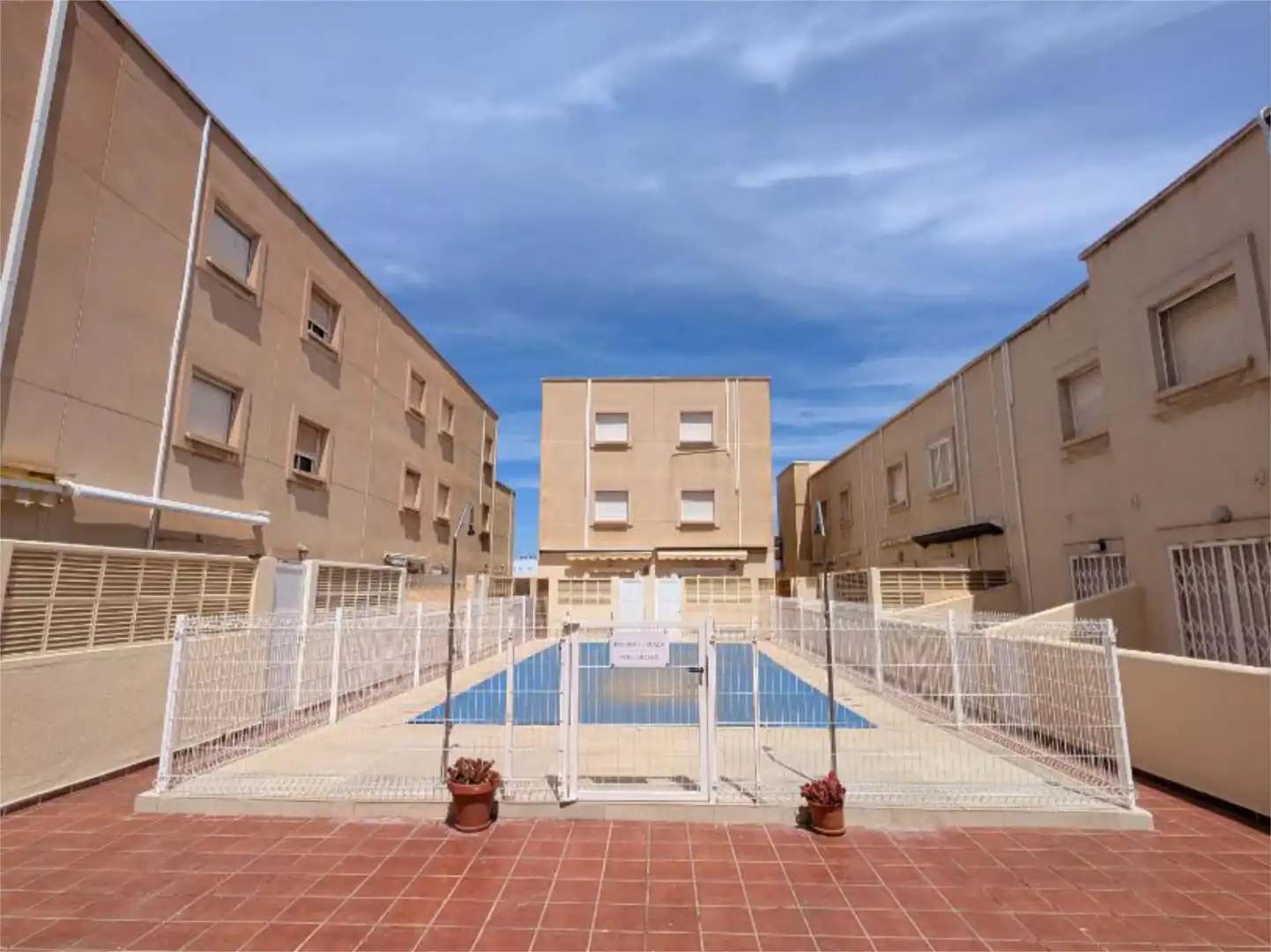 Exterior view of Duplexes for sale in Cabo de Gata  with Parquet flooring, Terrace and Storage room