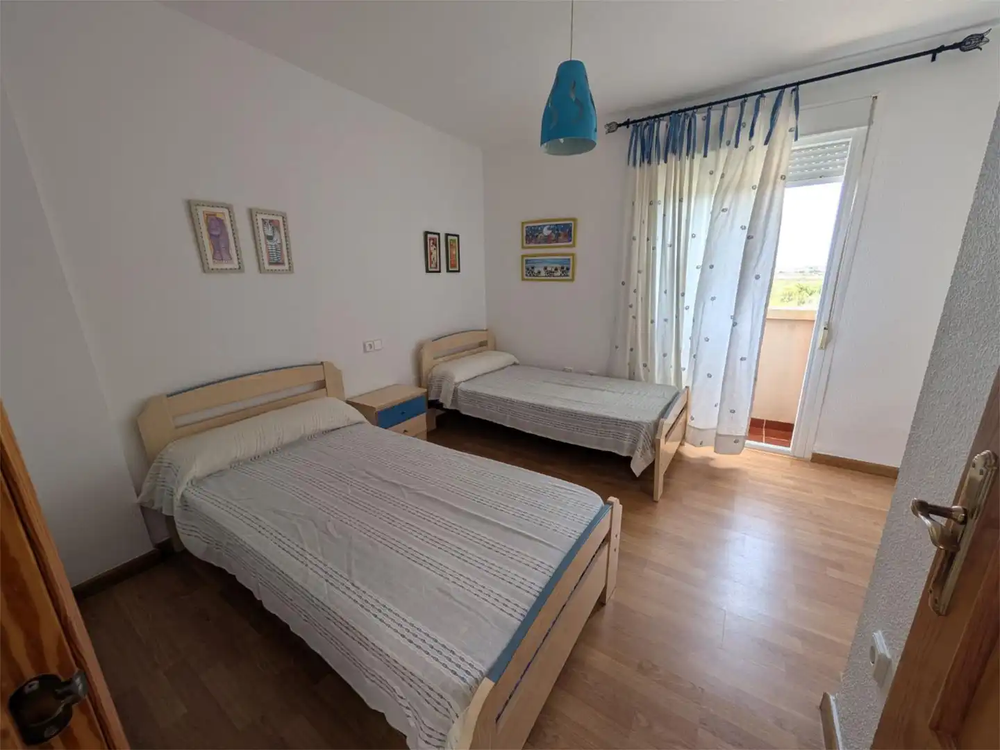 Bedroom of Duplexes for sale in Cabo de Gata  with Parquet flooring, Terrace and Storage room