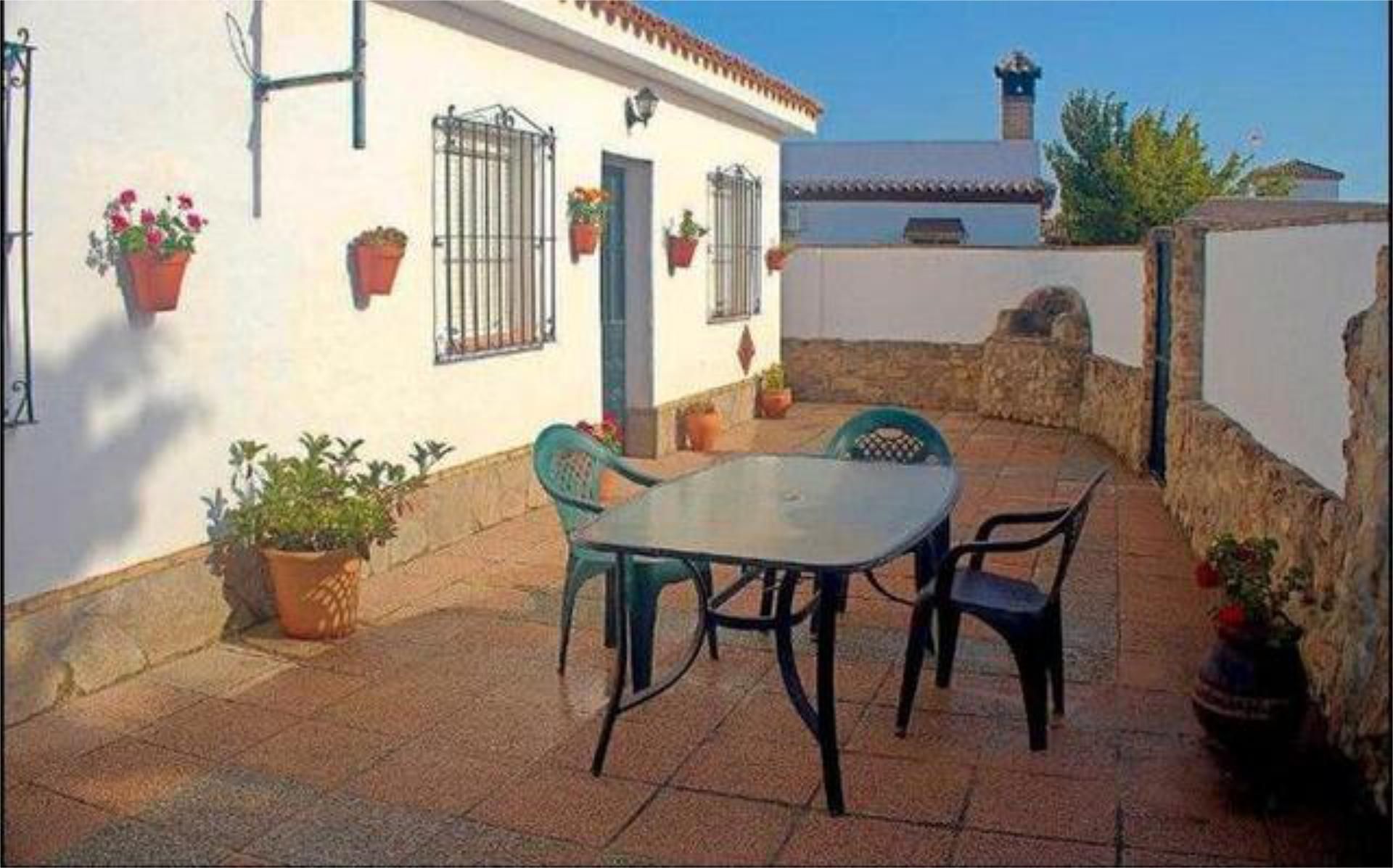 Terrassa de Casa adosada de lloguer en Conil de la Frontera amb Calefacció, Jardí privat i Terrassa