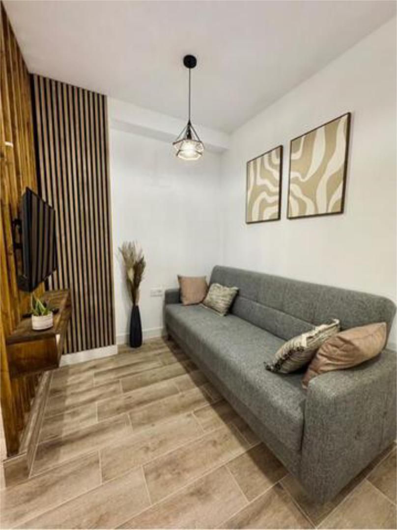 Sala d'estar de Pis de lloguer en  Almería Capital amb Terrassa i Moblat