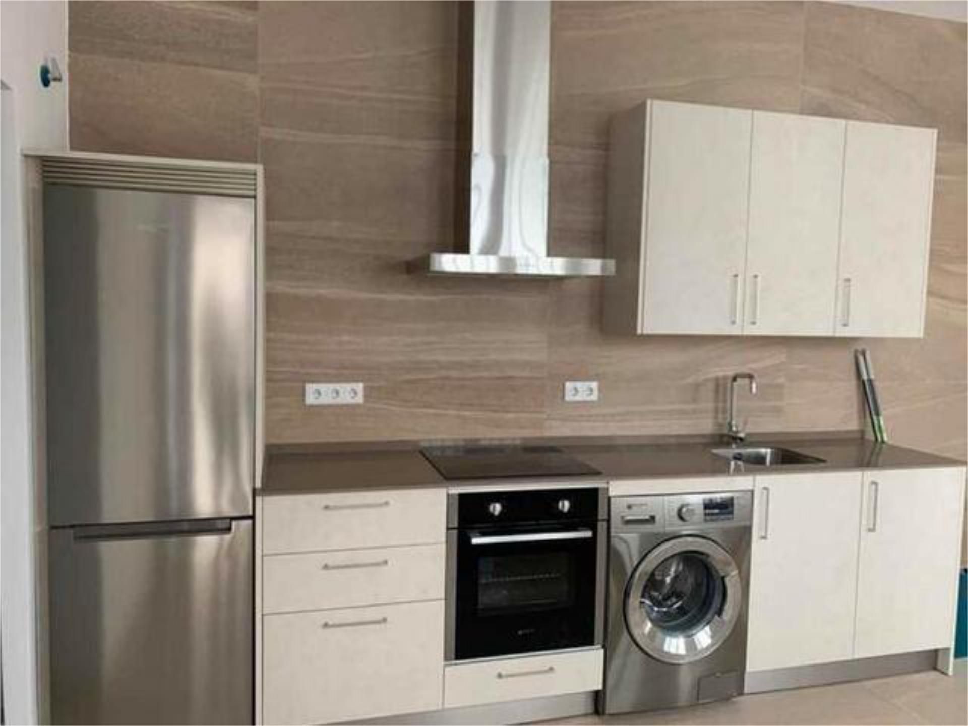 Kitchen of Flat to rent in  Cádiz Capital  with Terrace and Furnished