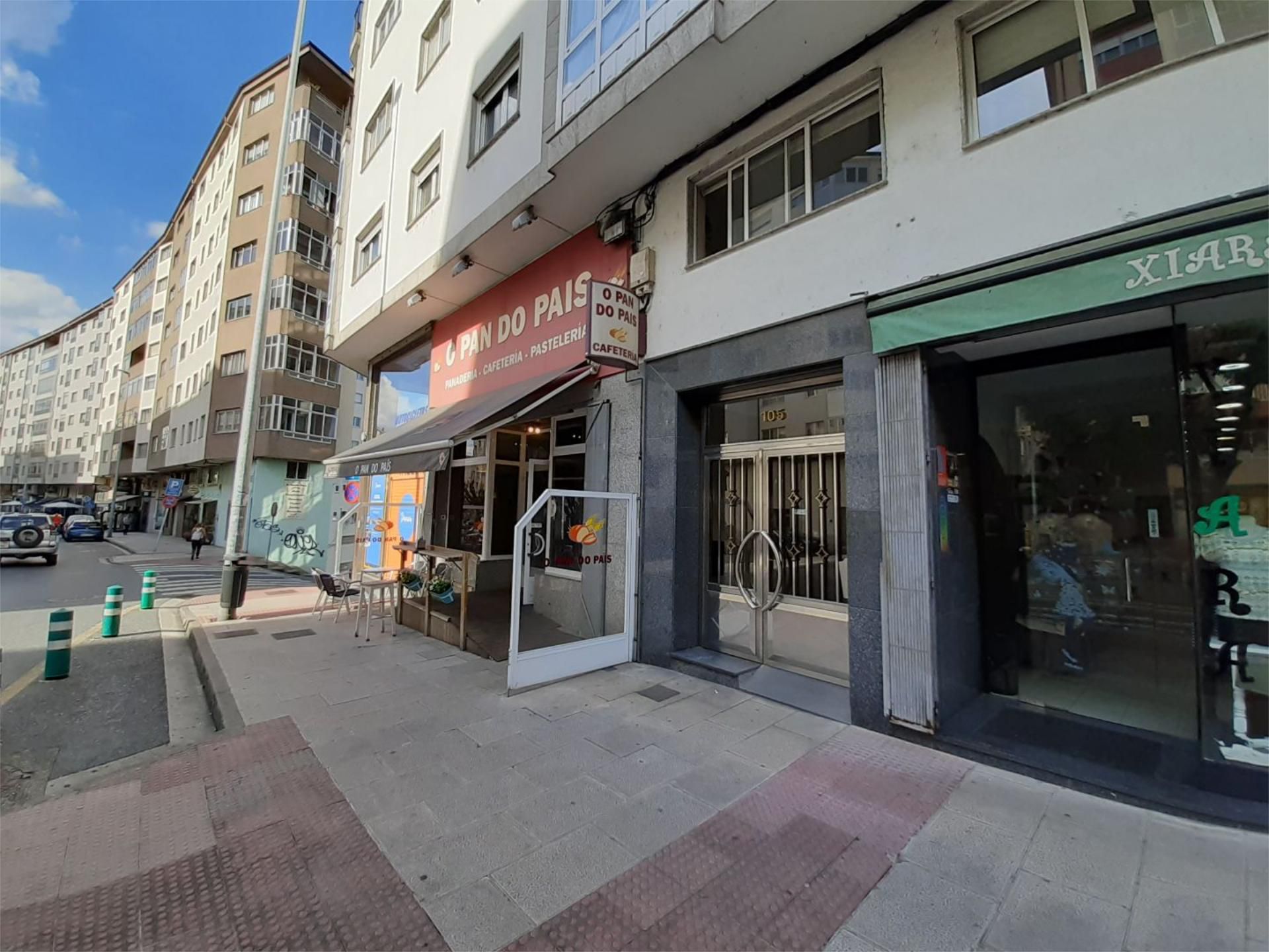 Vista exterior de Pis en venda en Lugo Capital amb Terrassa i Balcó