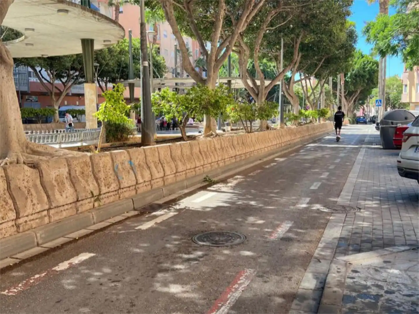 Wohnung zum Verkauf in Strasse Calle Granada, 154, Barrio Alto - San Félix Außenansicht von Wohnung zum Verkauf in Almería Capital mit Klimaanlage