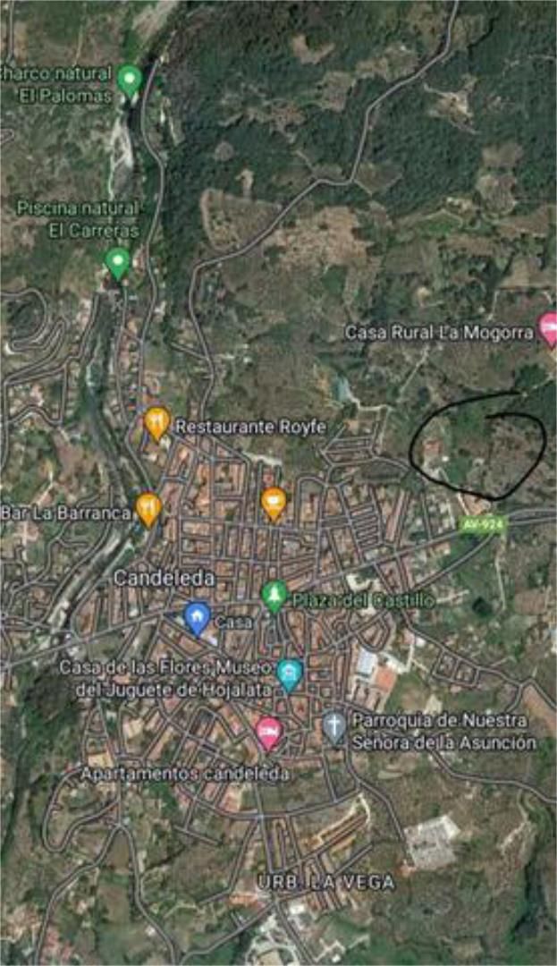 Vista exterior de Pis en venda en Candeleda
