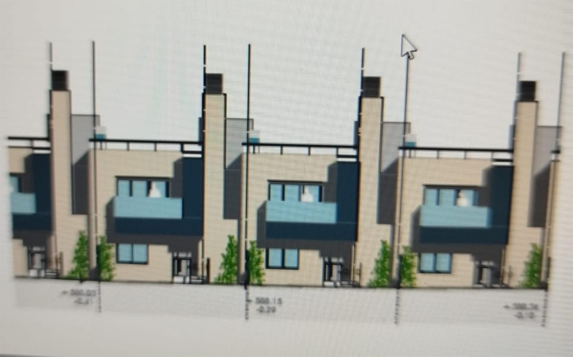 Exterior view of House or chalet for sale in Torrejón de Ardoz  with Air Conditioner and Terrace