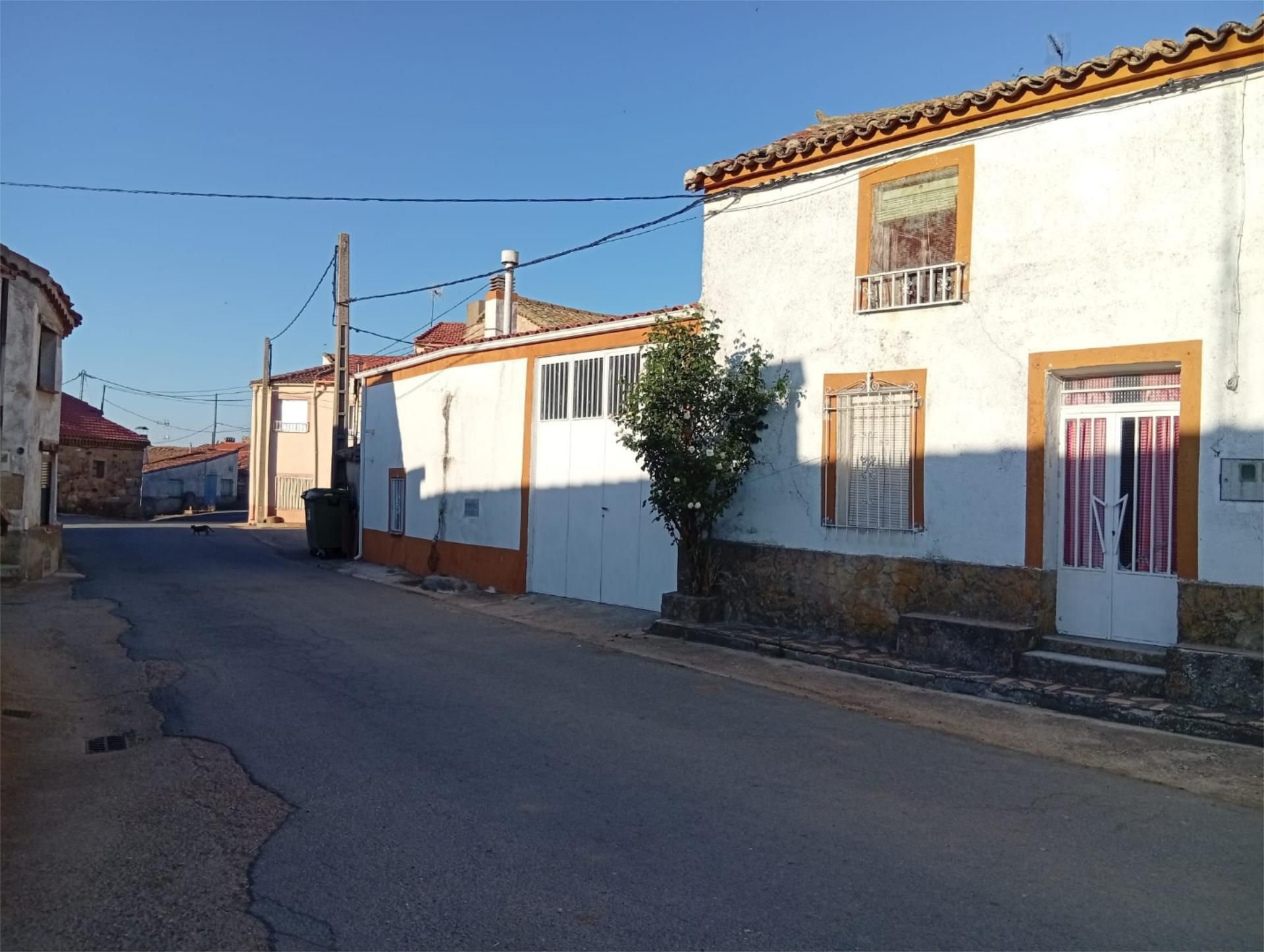 Vista exterior de Finca rústica en venta en Narrillos del Álamo con Calefacción, Lavadora y Microondas