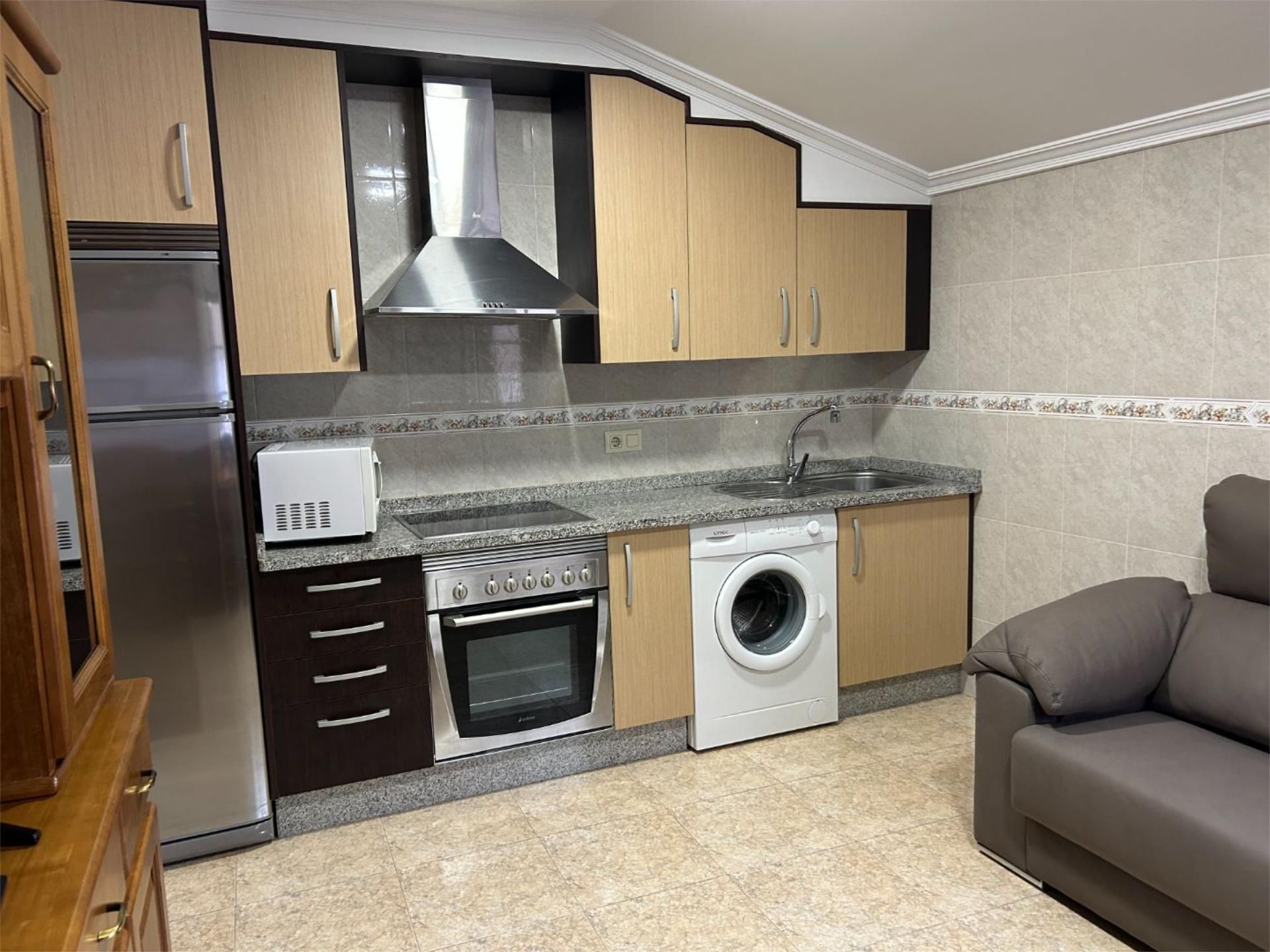 Kitchen of Flat to rent in Soutomaior  with Furnished