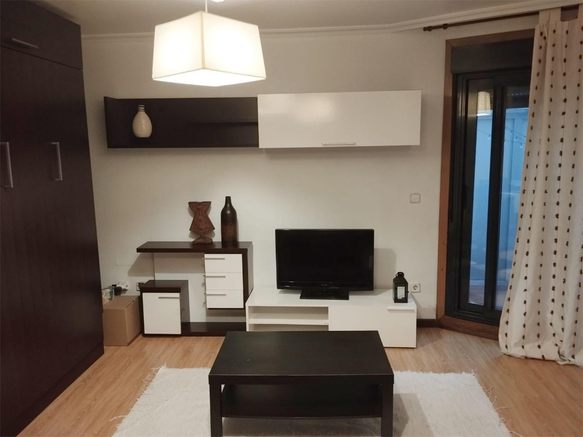 Sala de estar de Estudio de alquiler en Vigo  con Terraza
